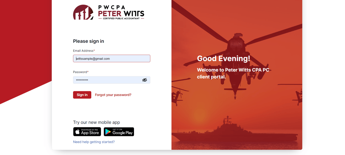 Witts Client Portal Login